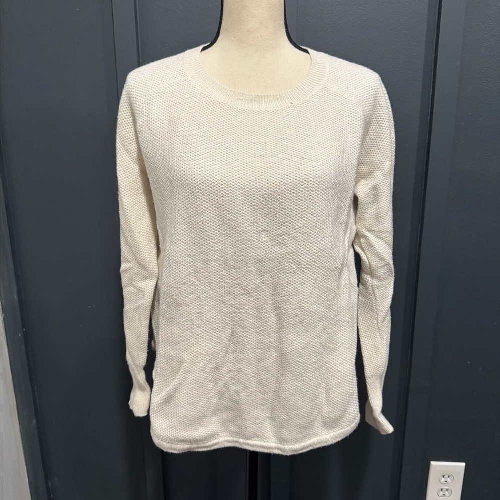 Madewell Cream Knit Sweater